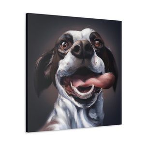 Biscuit- Dog Inspired Canvas Painting